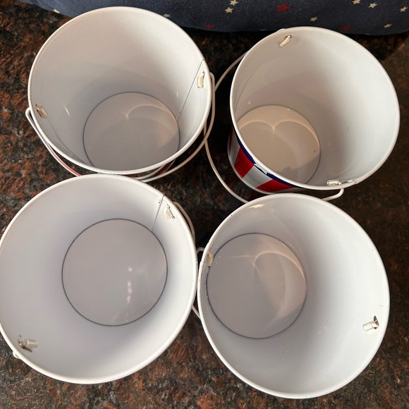 Patriotic 🇺🇸 metal pails - Picture 5 of 6